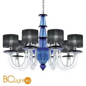 Люстра La Murrina Desire S/8 tr-pervinca black