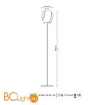 Торшер La Murrina Dolly T AY-3S - Схема