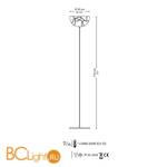 Торшер La Murrina File T AD-3S - Схема