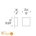 Бра Leucos CELINE P 0003806 - Схема