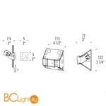 Встраиваемый спот (точечный светильник) Leucos DUNE 05 0002875 - Схема