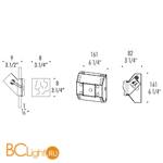 Встраиваемый спот (точечный светильник) Leucos DUNE 08 0002876 - Схема