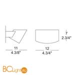 Бра Leucos LINK MICRO P 0002500 - Схема