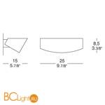 Бра Leucos LINK P 0002495 - Схема