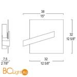 Бра Leucos OREVENTI 32 P 0003967 - Схема