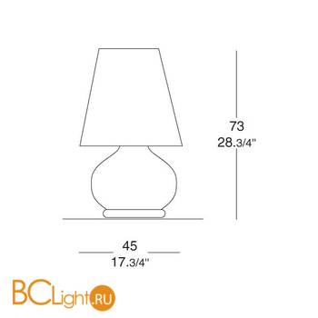 Настольная лампа Leucos Paralume G 0002514 - Схема
