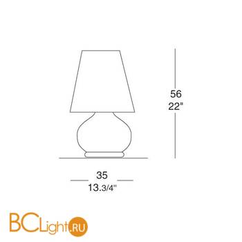 Настольная лампа Leucos Paralume M 0002516 - Схема