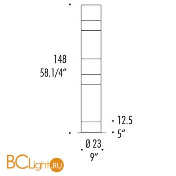 Напольный светильник STACKING TR D 0004100 - Схема