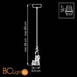 Подвесной светильник Lightstar Aereo 711013 - Схема