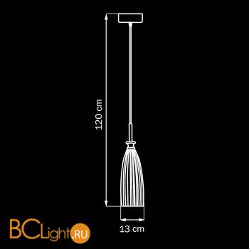 Подвесной светильник Lightstar Agola 810010 - Схема
