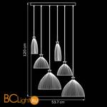Подвесной светильник Lightstar Agola 810161 - Схема
