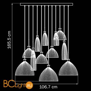 Подвесной светильник Lightstar Agola 810221 - Схема