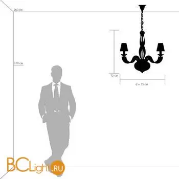 Люстра Lightstar Alveare new 702104 - Фото 0