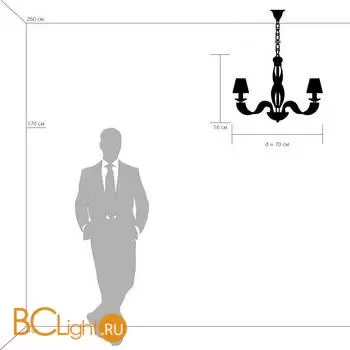 Люстра Lightstar Alveare new 702084 - Фото 5