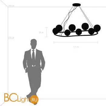 Люстра Lightstar Bari 815287 - Фото 0