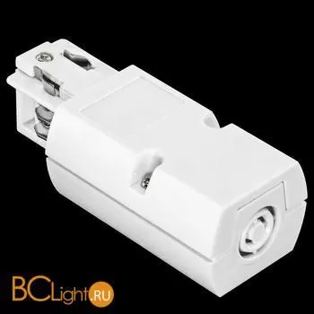 Токоподвод для трехфазного шинопровода Lightstar Barra 504116 белый