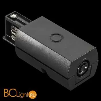 Токоподвод для трехфазного шинопровода Lightstar Barra 504117 черный