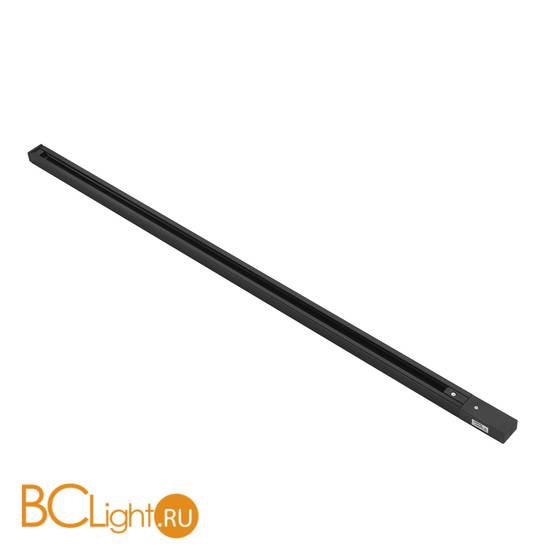 Шинопровод однофазный Lightstar Barra 502028 2м черный с токоподводом и заглушкой