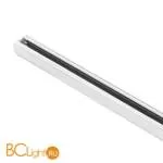 Шинопровод трехфазный Lightstar Barra 504015 1м белый с токоподводом и заглушкой - Фото 1