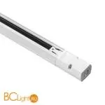 Шинопровод трехфазный Lightstar Barra 504025 2м белый с токоподводом и заглушкой - Фото 0