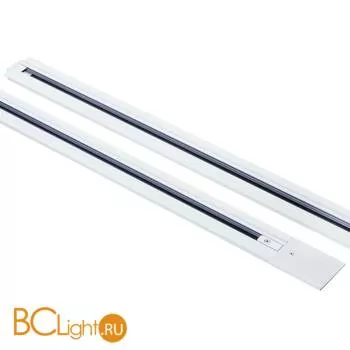 Шинопровод встраиваемый однофазный Lightstar Barra 501015 1м белый с токоподводом и заглушкой