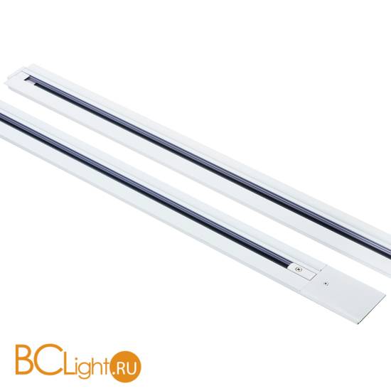Шинопровод встраиваемый однофазный Lightstar Barra 501025 2м белый с токоподводом и заглушкой