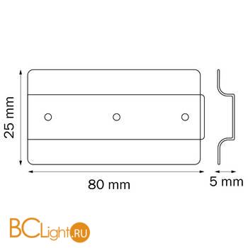 Планка соединительная к треку 505XXX Barra Lightstar PRO 505180 - Схема