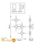 Бра Lightstar Bergamo 745647 - Фото 0