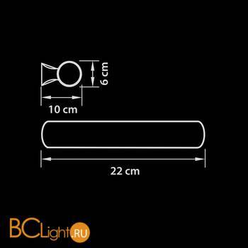 Настенный светильник Lightstar Blanda 801810 - Схема