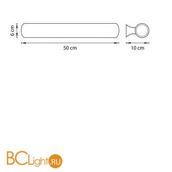 Настенный светильник Lightstar Blanda 801830 - Схема