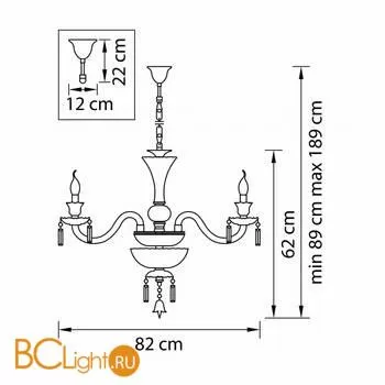 Люстра Lightstar Campana 716084 - Фото 2