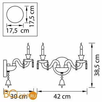 Бра Lightstar Campana 716624 - Фото 2