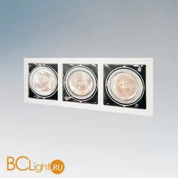 Встраиваемый спот (точечный светильник) Lightstar CARDANO 111 X3 BIANCO 214130