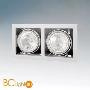 Встраиваемый спот (точечный светильник) Lightstar CARDANO 111 X2 BIANCO 214120
