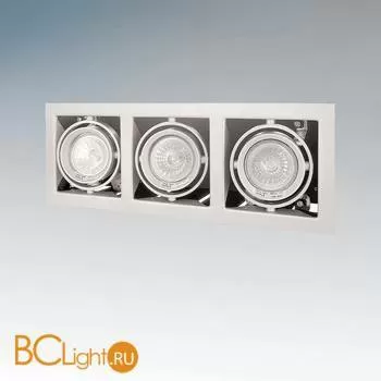 Встраиваемый спот (точечный светильник) Lightstar CARDANO 16 X3 Bianco 214030