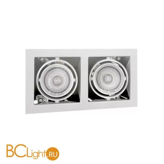 Встраиваемый карданный светильник Lightstar CARDANO 16 X2 Bianco 214020