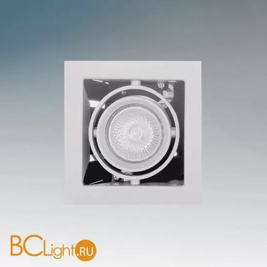 Встраиваемый спот (точечный светильник) Lightstar CARDANO 16 X1 Bianco 214010