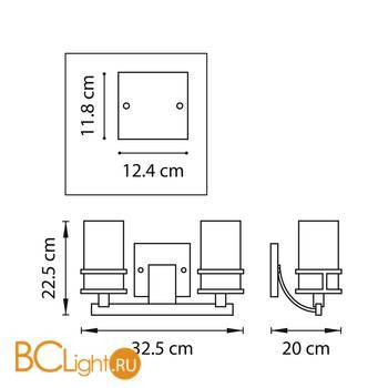 Бра Lightstar Cero 731627 - Схема