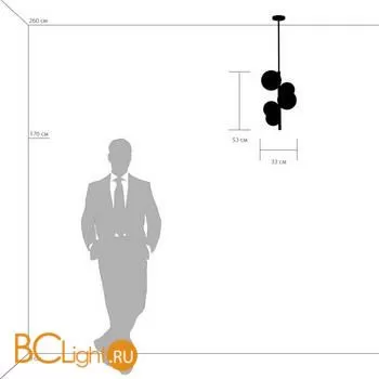 Подвесной светильник Lightstar Croco 815053 - Фото 4