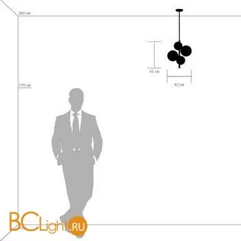 Подвесной светильник Lightstar Croco 815043 - Фото 5