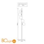 Торшер Lightstar Croco 815753 - Схема