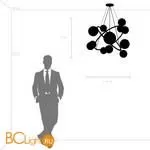 Люстра Lightstar Croco 815410 - Фото 3