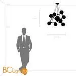 Люстра Lightstar Croco 815397 - Фото 2