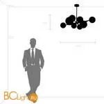 Люстра Lightstar Croco 815480 - Фото 5