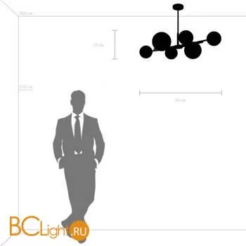 Люстра Lightstar Croco 815460 - Фото 4