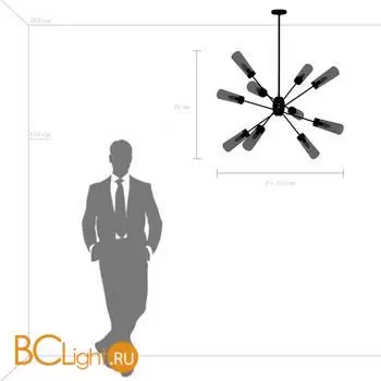 Люстра Lightstar Crotone 690103 - Фото 3