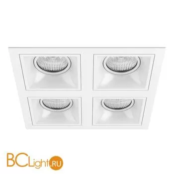 Встраиваемый светильник Lightstar Domino QUADRO МR16 (214546+214506+214506+214506+214506) D54606060606