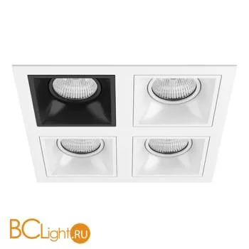 Встраиваемый светильник Lightstar Domino QUADRO МR16 (214546+214507+214506+214506+214506) D54607060606