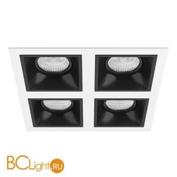 Встраиваемый светильник Lightstar Domino QUADRO МR16 (214546+214507+214507+214507+214507) D54607070707