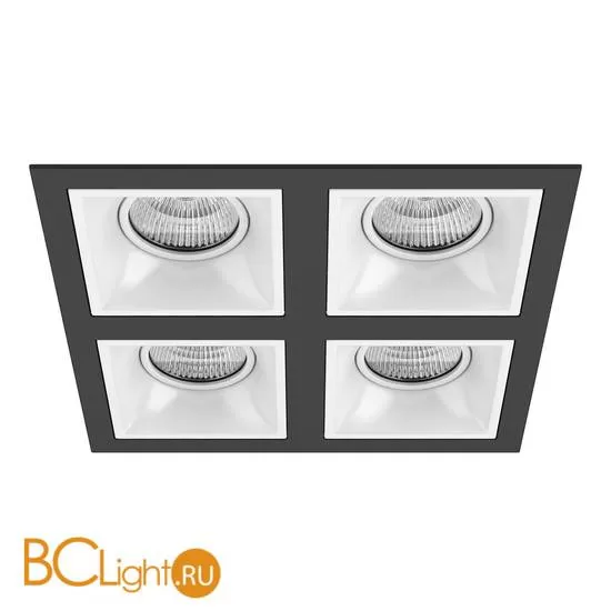 Встраиваемый светильник Lightstar Domino QUADRO МR16 (214547+214506+214506+214506+214506) D54706060606